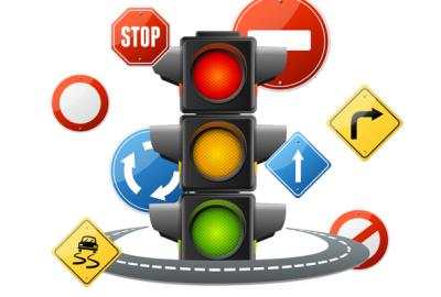 trafic light illustration